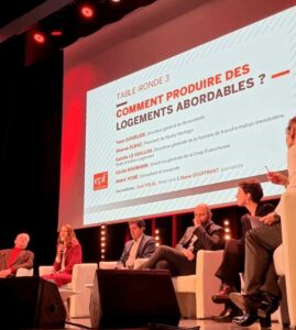 Intervenants à la table ronde sur les logements abordables du colloque EPF Île-de-France, décembre 2024