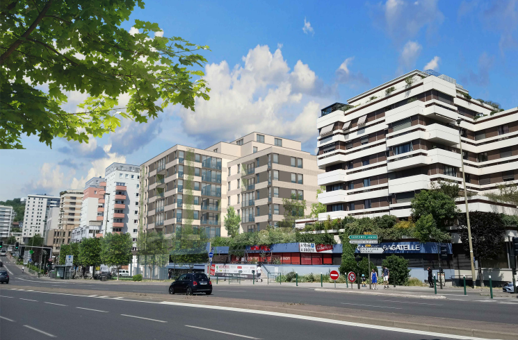 PERSPECTIVE IMMEUBLE