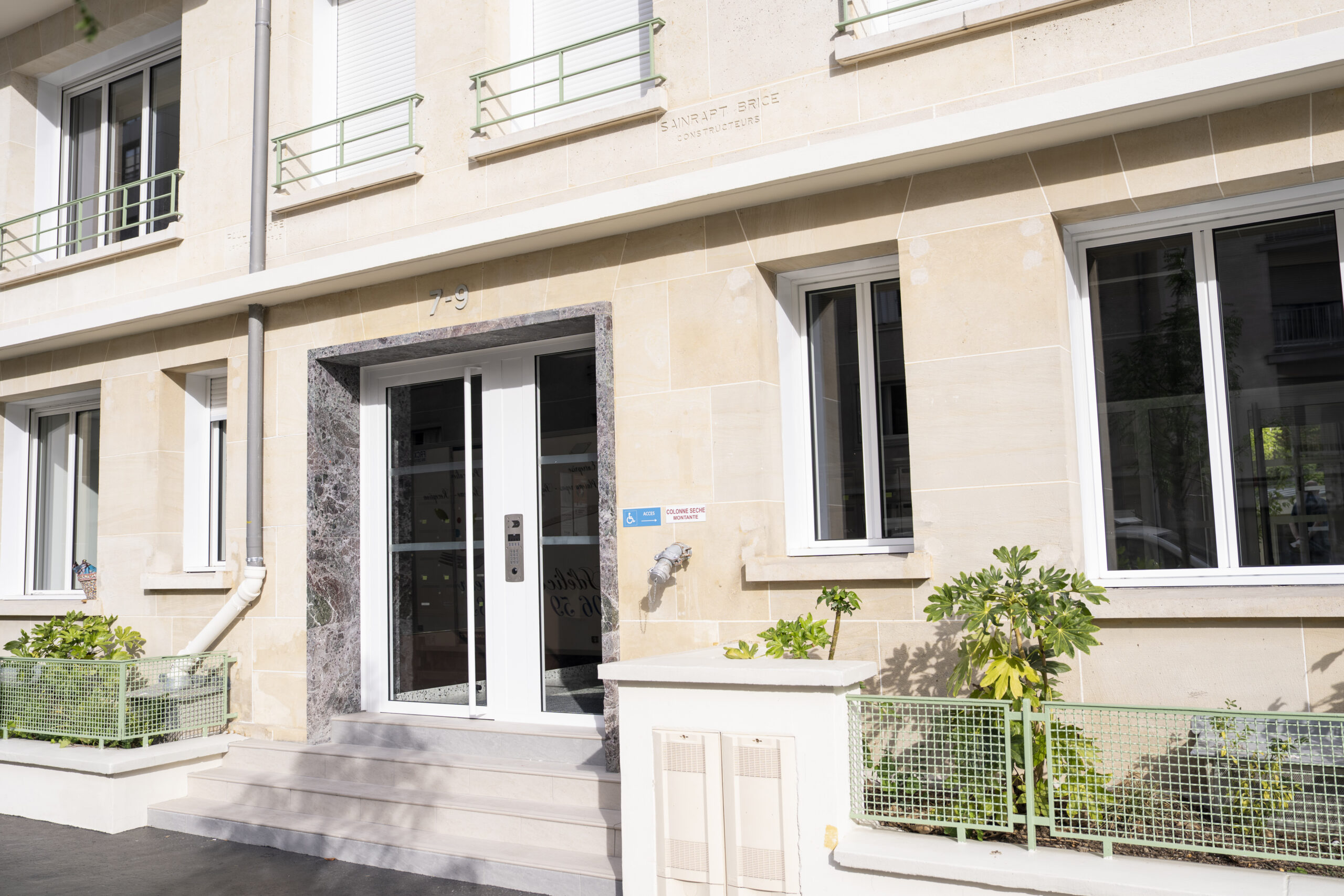 inauguration rue des frères Morane