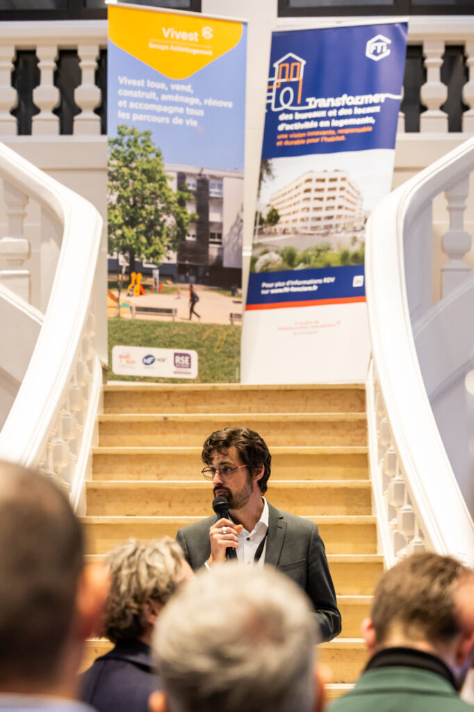 Prise de parole lors de l’inauguration de la résidence étudiante Pasteur à Metz, le 22 octobre 2025