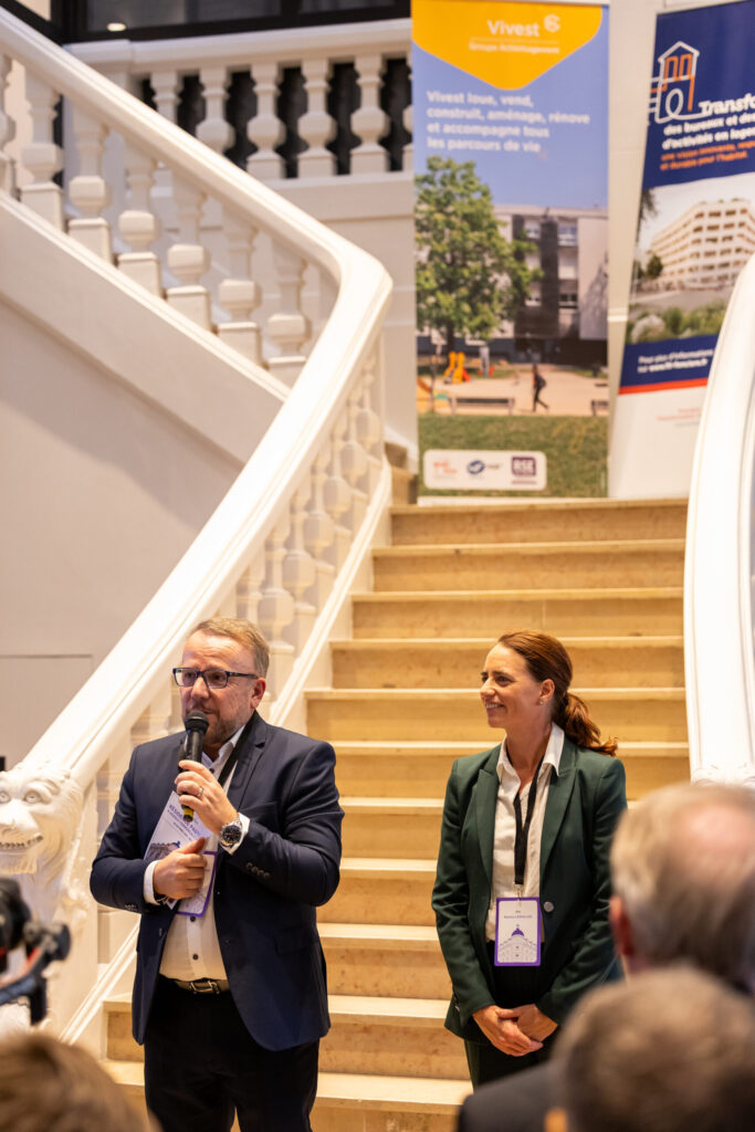 Prise de parole lors de l’inauguration de la résidence étudiante Pasteur à Metz, le 22 octobre 2025