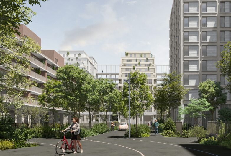 Transformation d’une zone d’activité en un complexe résidentiel mixte et durable